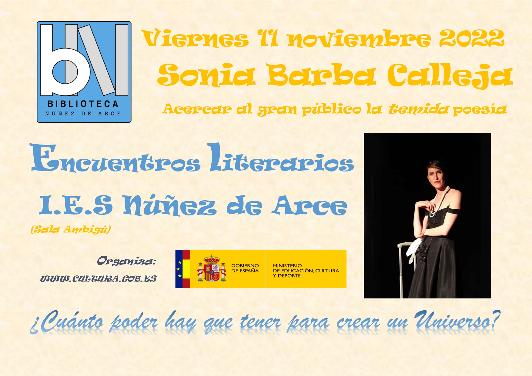 CARTEL SONIA BARBA