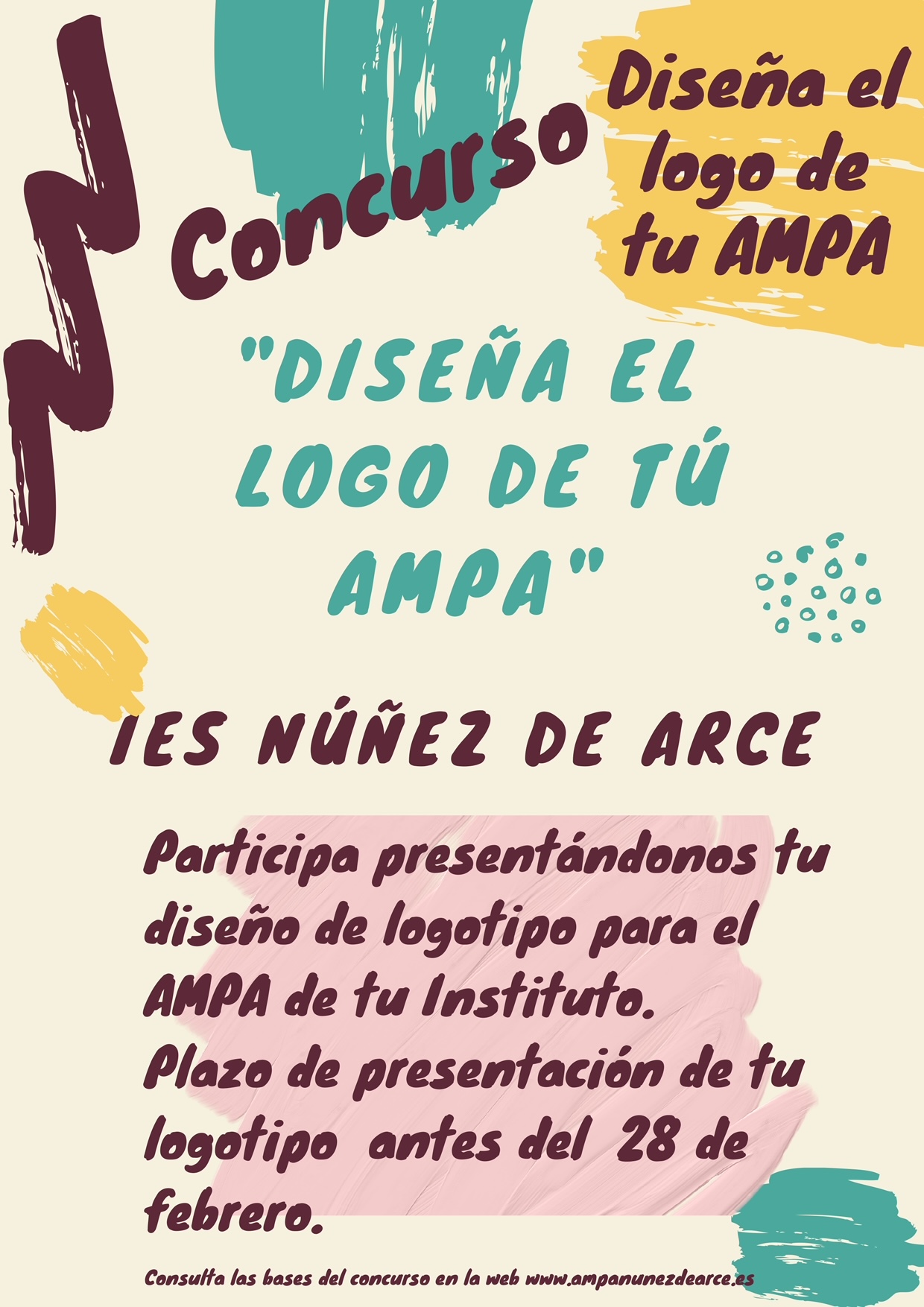 Cartel concurso Logo AMPA