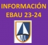 Información sobre la EBAU 23-24